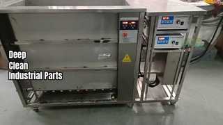 560L 40KHz industriële ultrasone reinigingsapparatuur roestvrijstalen enkele tank voor u